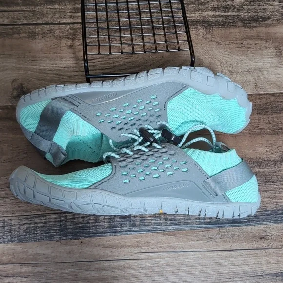 NORTIV 8 Quick Dry Water Shoes Beach Creek River Barefoot Size 6.0 In Teal Blue - Picture 7 of 11